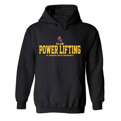Arizona State - Club Power Lifting : Classic Shersey Hooded Sweatshirt