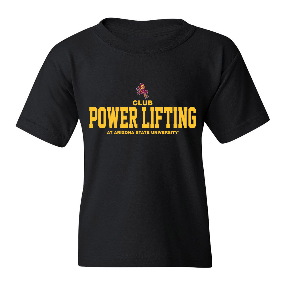 Arizona State - Club Power Lifting : Classic Shersey Youth T-Shirt