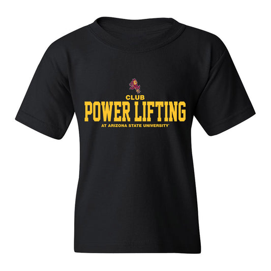 Arizona State - Club Power Lifting : Classic Shersey Youth T-Shirt