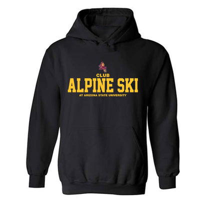 Arizona State - Club Alpine Ski : Classic Shersey Hooded Sweatshirt