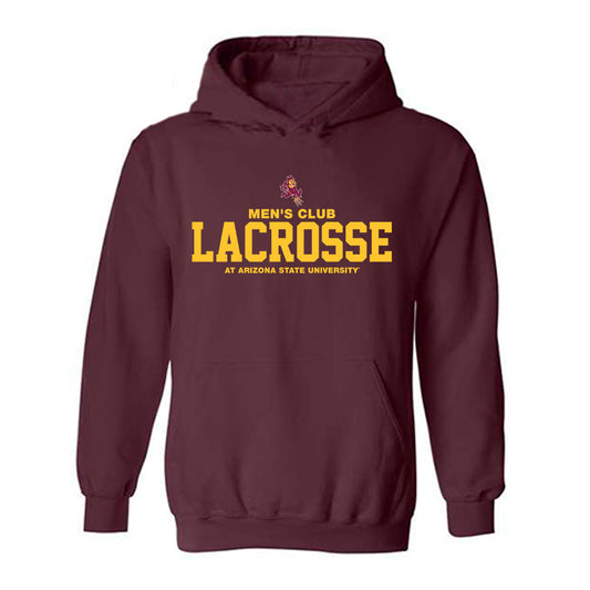 Arizona State - Men's Club Lacrosse : Classic Shersey Hooded Sweatshirt