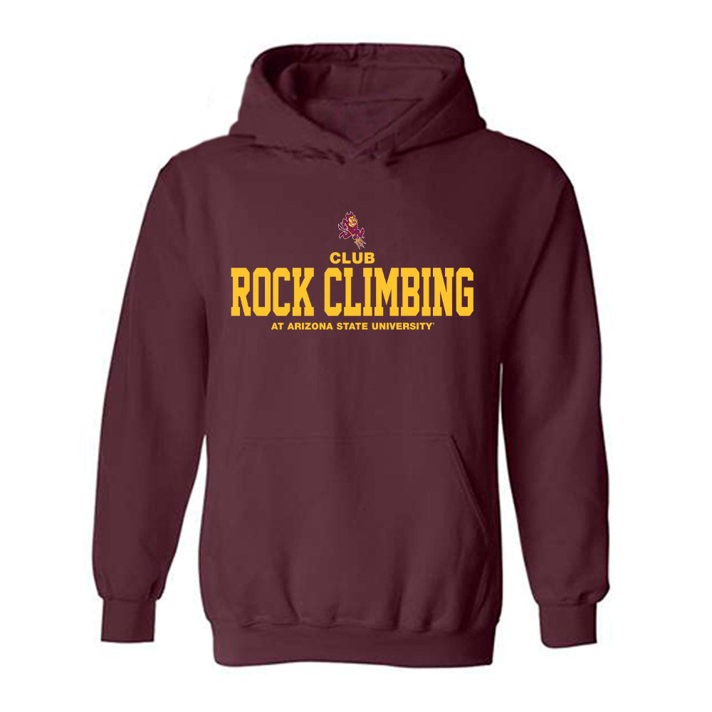 Arizona State - Club Rock Climbing : Classic Shersey Hooded Sweatshirt