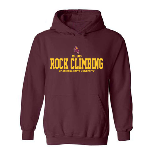 Arizona State - Club Rock Climbing : Classic Shersey Hooded Sweatshirt