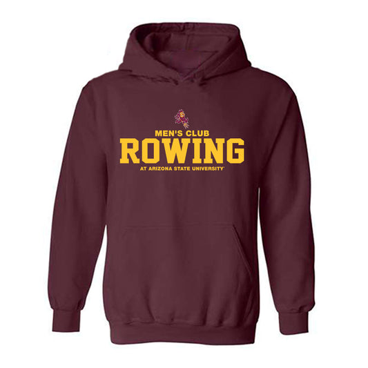 Arizona State - Men's Club Rowing : Classic Shersey Hooded Sweatshirt