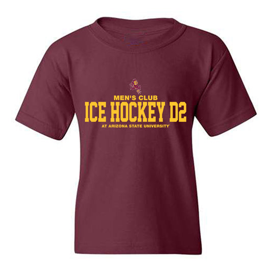 Arizona State - Men's Club Ice Hockey D2 : Classic Shersey Youth T-Shirt