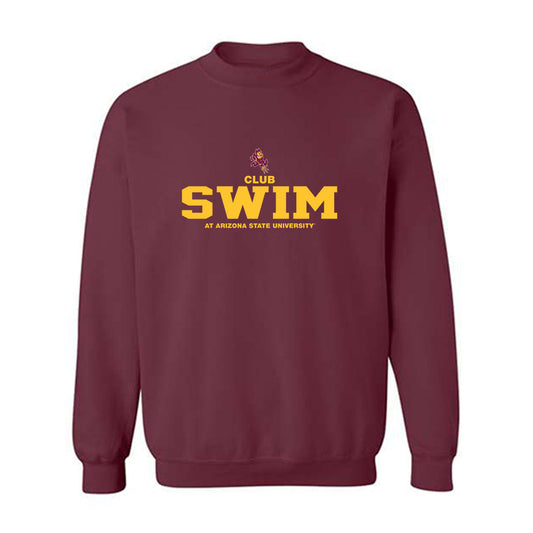 Arizona State - Club Swim : Classic Shersey Crewneck Sweatshirt