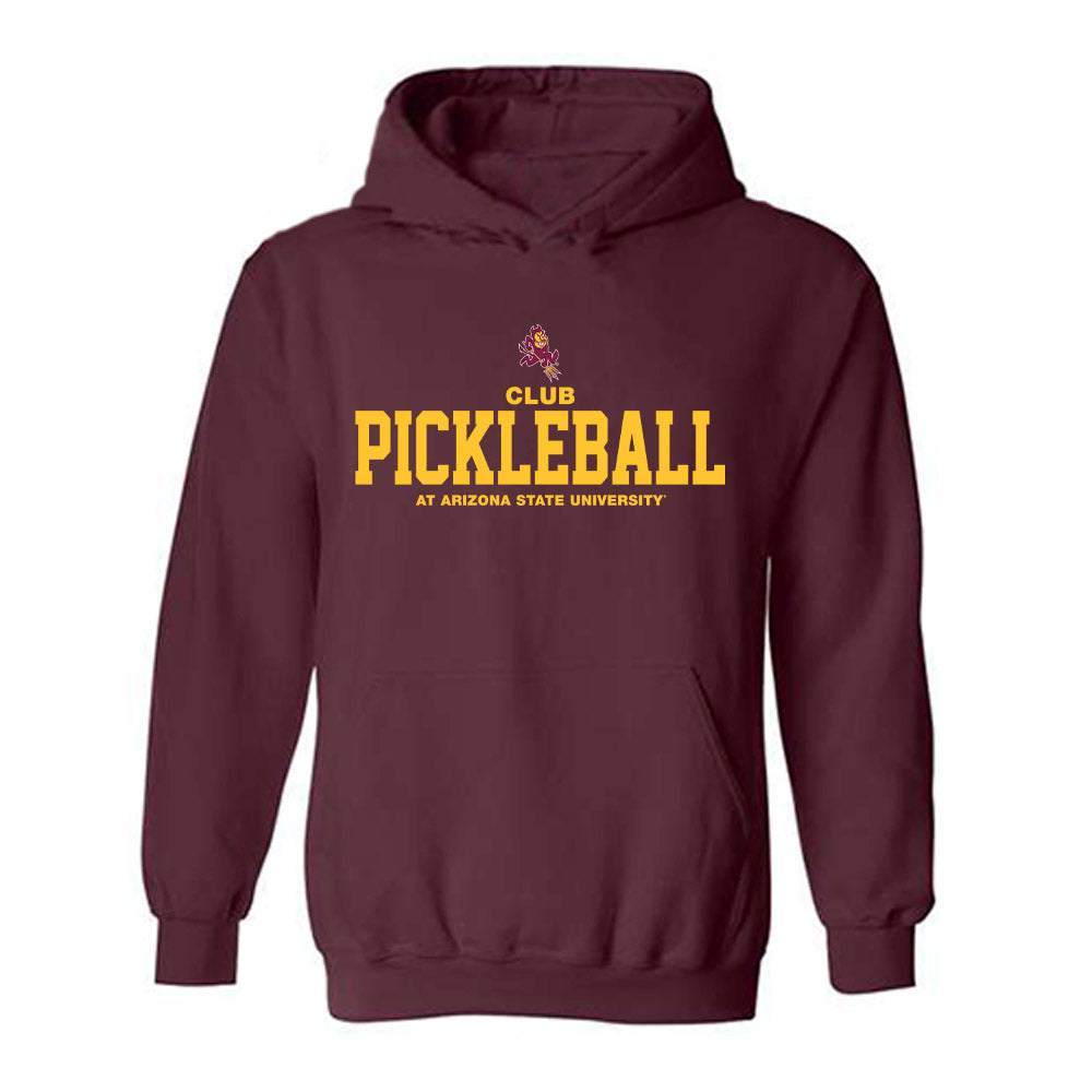 Arizona State - Club Pickleball : Classic Shersey Hooded Sweatshirt