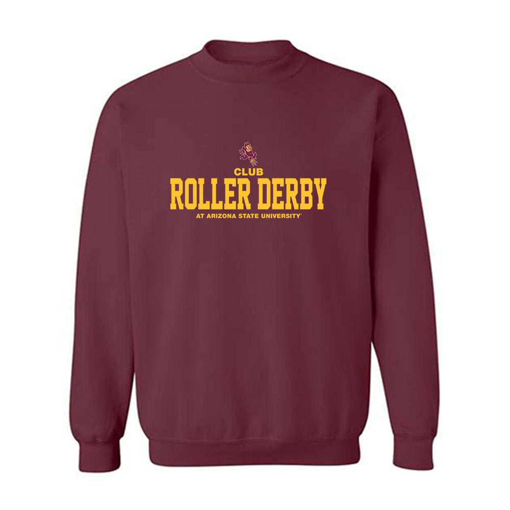 Arizona State - Club Roller Derby : Classic Shersey Crewneck Sweatshirt