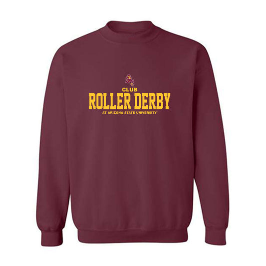 Arizona State - Club Roller Derby : Classic Shersey Crewneck Sweatshirt