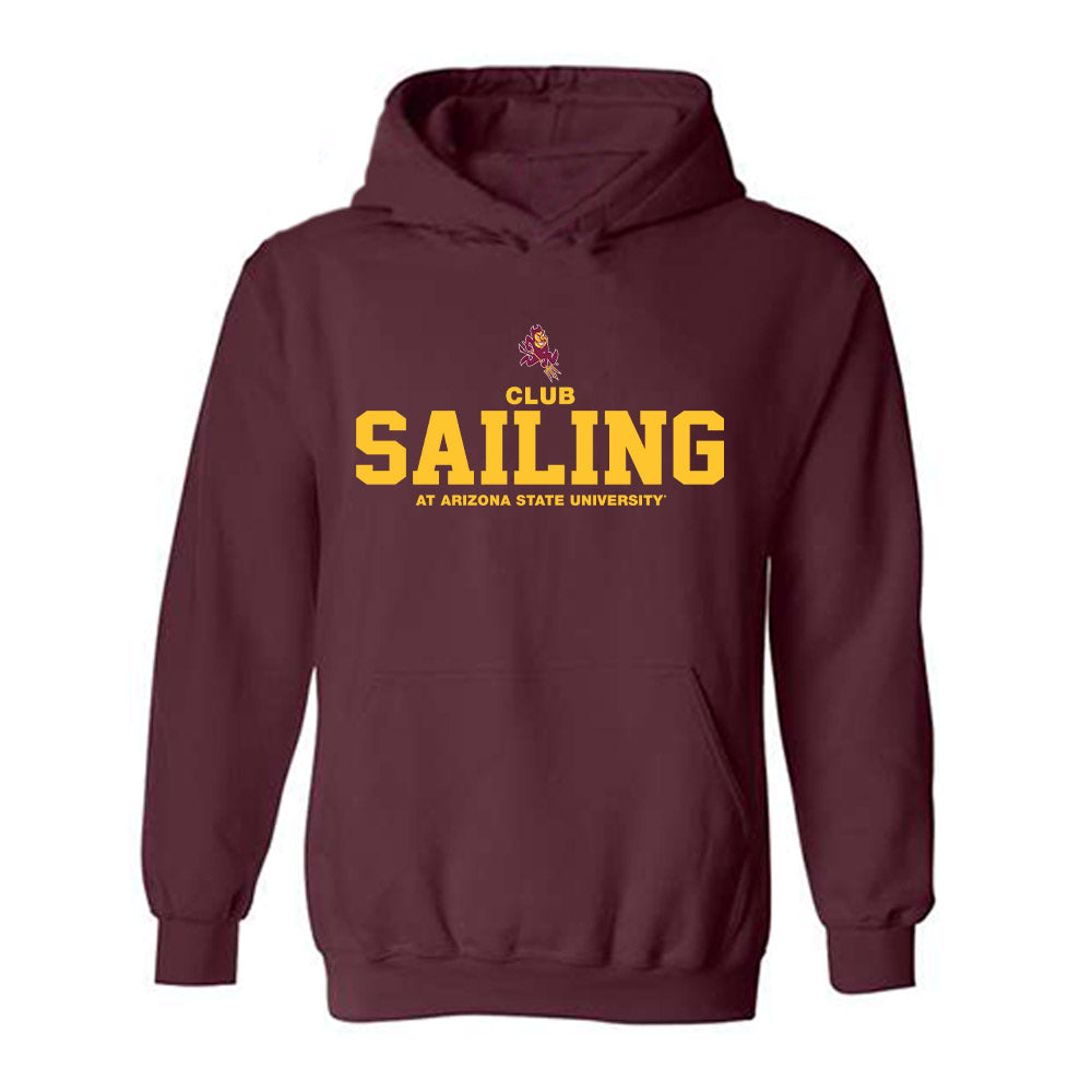 Arizona State - Club Sailing : Classic Shersey Hooded Sweatshirt