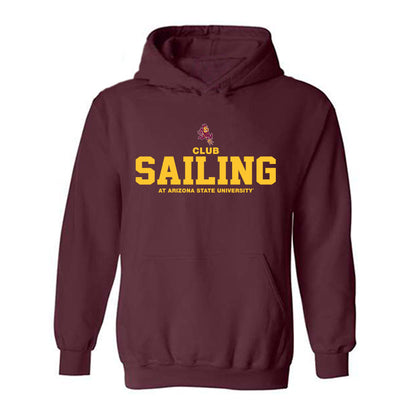 Arizona State - Club Sailing : Classic Shersey Hooded Sweatshirt