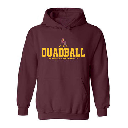 Arizona State - Club Quadball : Classic Shersey Hooded Sweatshirt