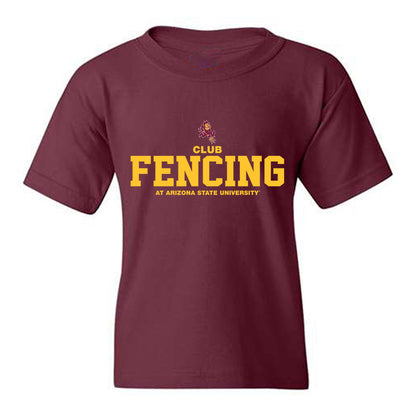 Arizona State - Club Fencing : Classic Shersey Youth T-Shirt