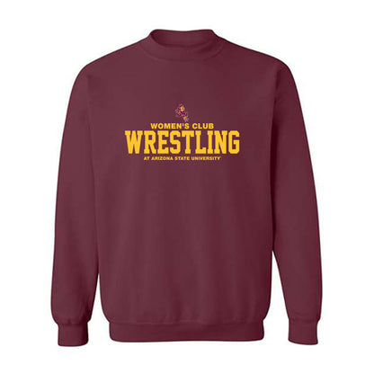 Arizona State - Women's Club Wrestling : Classic Shersey Crewneck Sweatshirt