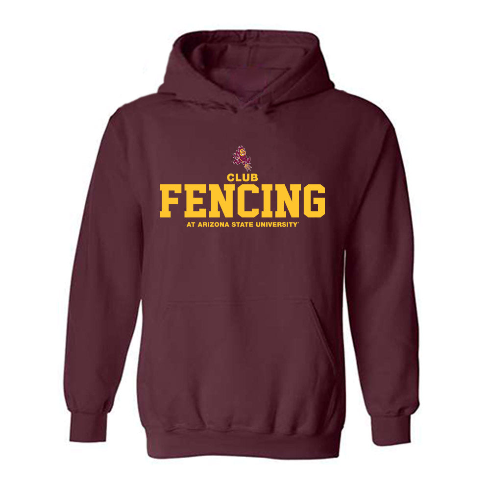 Arizona State - Club Fencing : Classic Shersey Hooded Sweatshirt