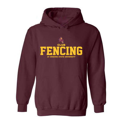 Arizona State - Club Fencing : Classic Shersey Hooded Sweatshirt