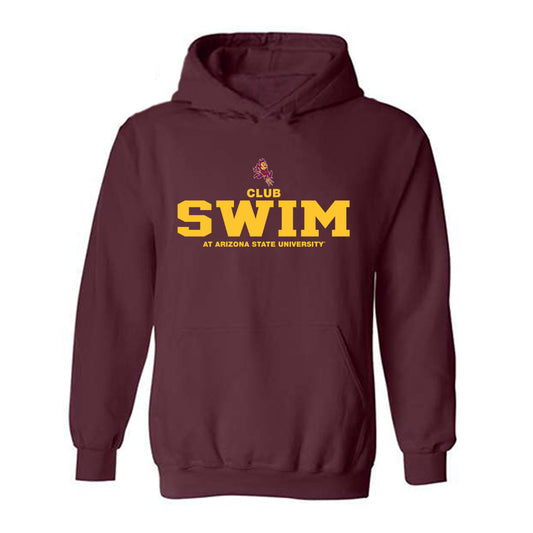 Arizona State - Club Swim : Classic Shersey Hooded Sweatshirt