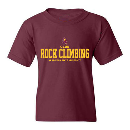 Arizona State - Club Rock Climbing : Classic Shersey Youth T-Shirt