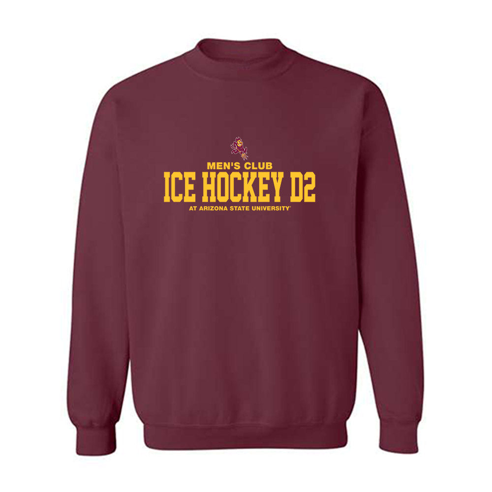 Arizona State - Men's Club Ice Hockey D2 : Classic Shersey Crewneck Sweatshirt