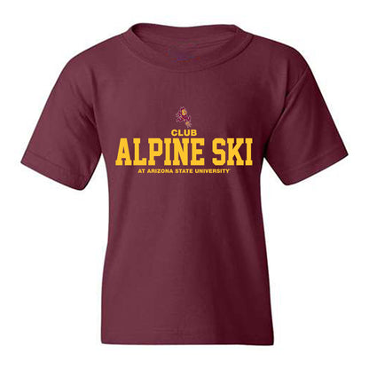 Arizona State - Club Alpine Ski : Classic Shersey Youth T-Shirt