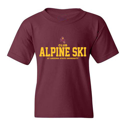 Arizona State - Club Alpine Ski : Classic Shersey Youth T-Shirt