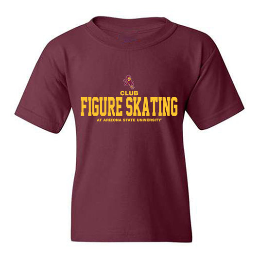 Arizona State - Club Figure Skating : Classic Shersey Youth T-Shirt