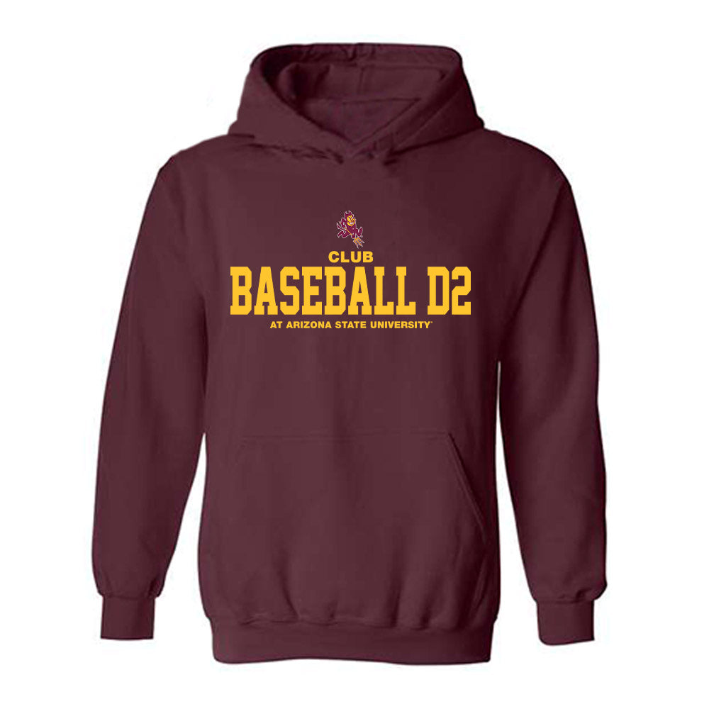 Arizona State - Club Baseball D2 : Classic Shersey Hooded Sweatshirt