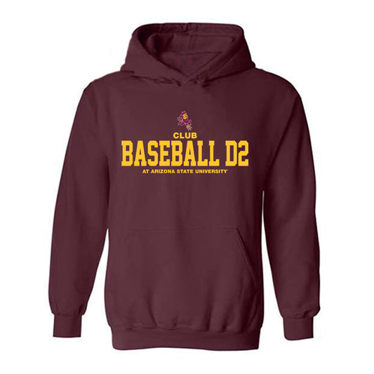 Arizona State - Club Baseball D2 : Classic Shersey Hooded Sweatshirt