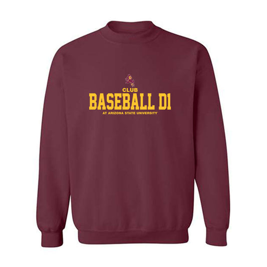 Arizona State - Club Baseball D1 : Classic Shersey Crewneck Sweatshirt