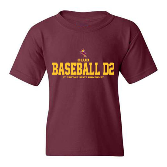 Arizona State - Club Baseball D2 : Classic Shersey Youth T-Shirt