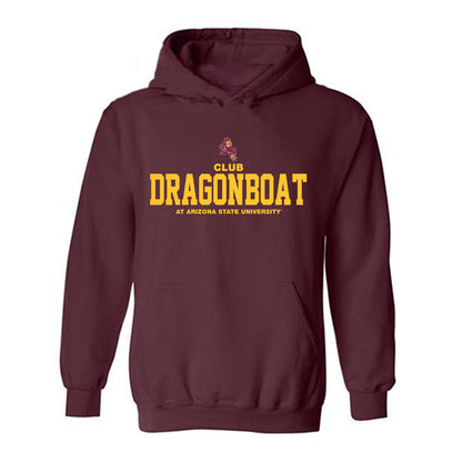 Arizona State - Club Dragonboat : Classic Shersey Hooded Sweatshirt