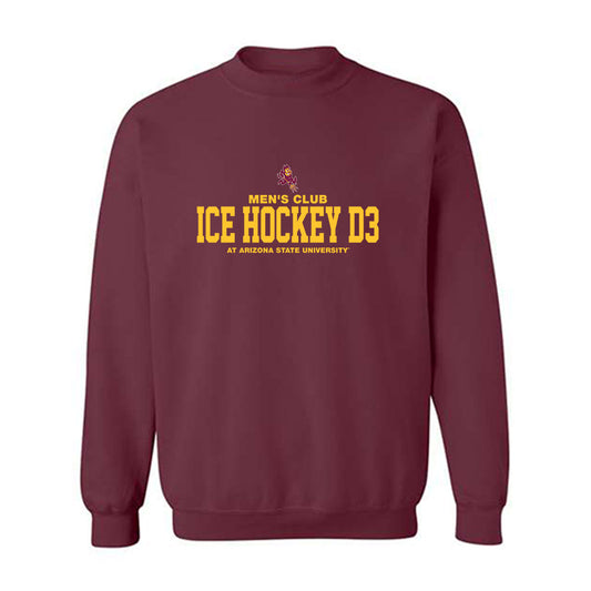 Arizona State - Men's Club Ice Hockey D3 : Classic Shersey Crewneck Sweatshirt