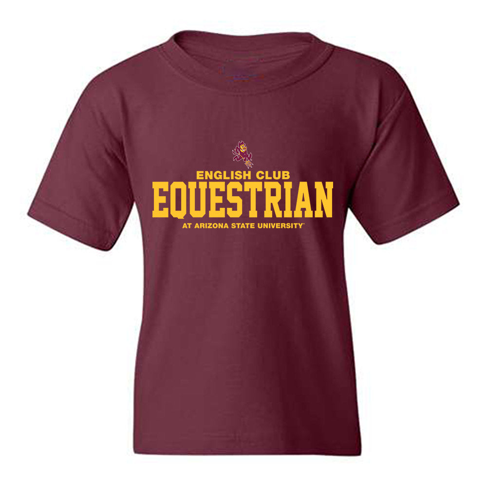 Arizona State - English Club Equestrian : Classic Shersey Youth T-Shirt