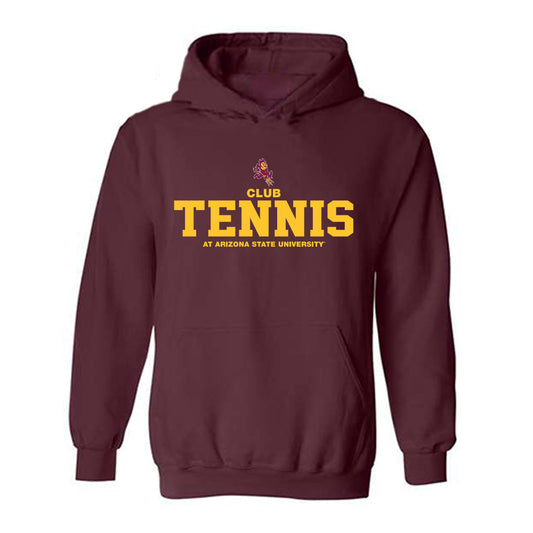 Arizona State - Club Tennis : Classic Shersey Hooded Sweatshirt