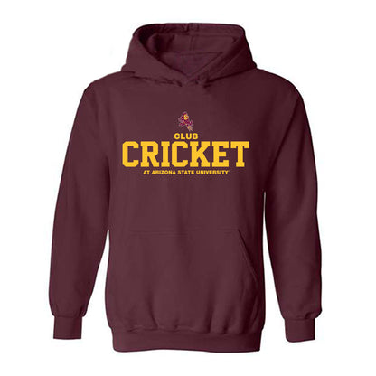 Arizona State - Club Cricket : Classic Shersey Hooded Sweatshirt