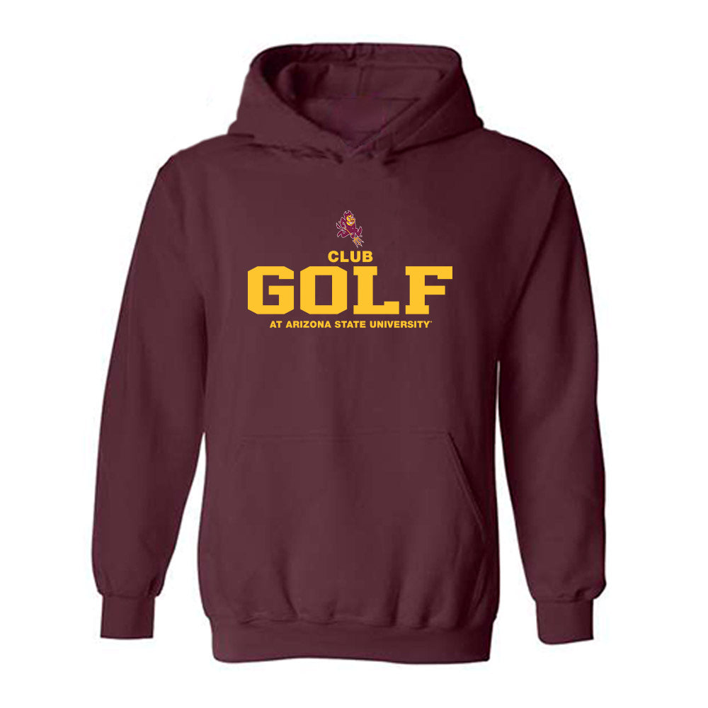 Arizona State - Club Golf : Classic Shersey Hooded Sweatshirt