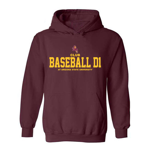 Arizona State - Club Baseball D1 : Classic Shersey Hooded Sweatshirt