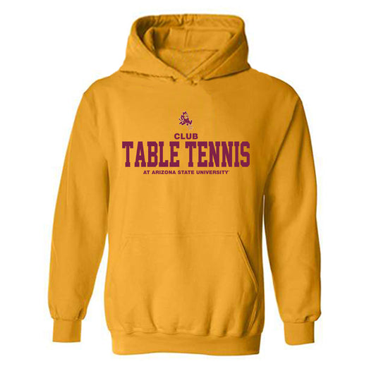 Arizona State - Club Table Tennis : Classic Shersey Hooded Sweatshirt