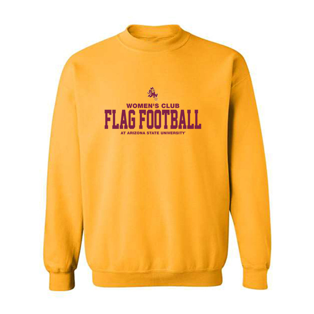 Arizona State - Women's Club Flag Football : Classic Shersey Crewneck Sweatshirt