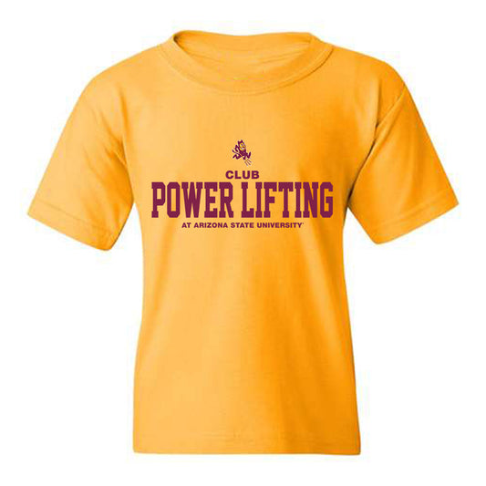 Arizona State - Club Power Lifting : Classic Shersey Youth T-Shirt