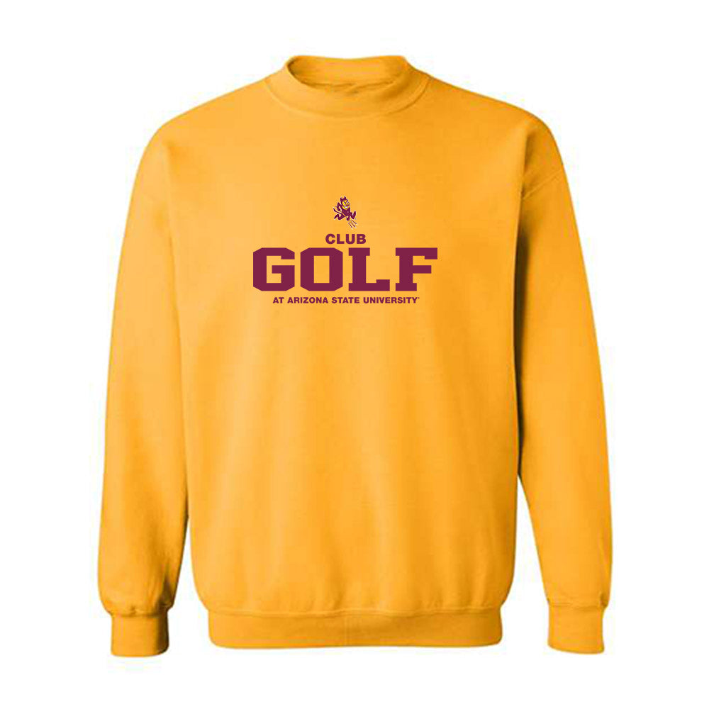 Arizona State - Club Golf : Classic Shersey Crewneck Sweatshirt