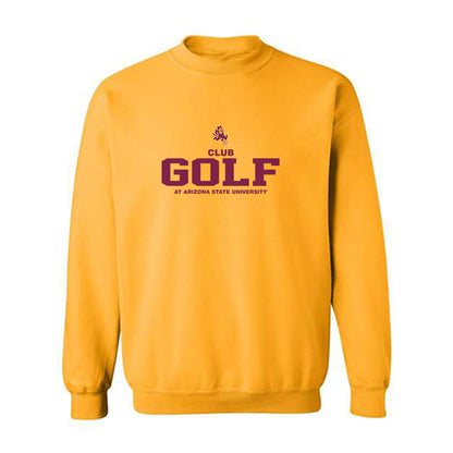 Arizona State - Club Golf : Classic Shersey Crewneck Sweatshirt