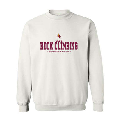 Arizona State - Club Rock Climbing : Classic Shersey Crewneck Sweatshirt