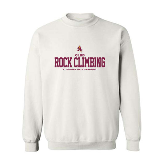 Arizona State - Club Rock Climbing : Classic Shersey Crewneck Sweatshirt