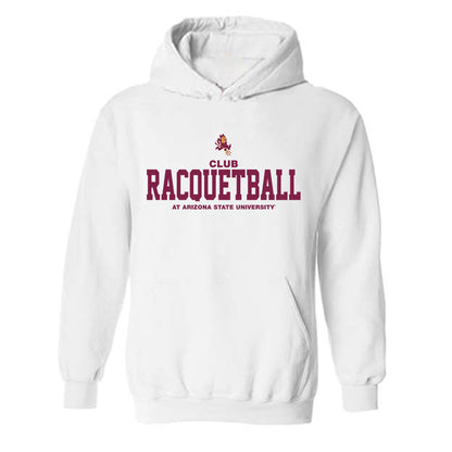 Arizona State - Club Racquetball : Classic Shersey Hooded Sweatshirt