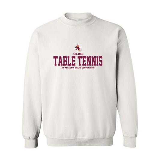 Arizona State - Club Table Tennis : Classic Shersey Crewneck Sweatshirt
