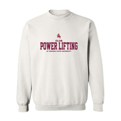 Arizona State - Club Power Lifting : Classic Shersey Crewneck Sweatshirt