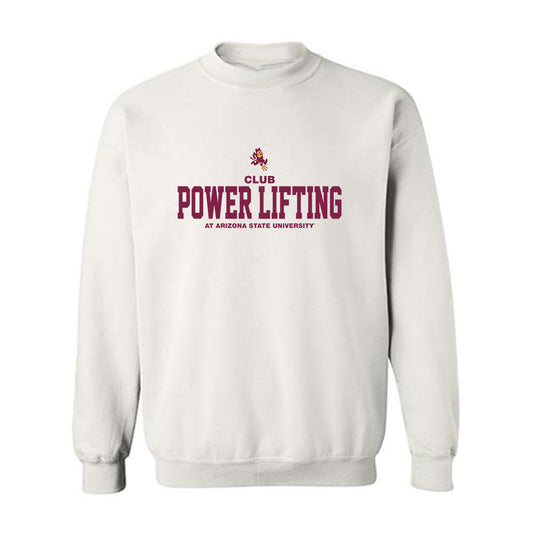 Arizona State - Club Power Lifting : Classic Shersey Crewneck Sweatshirt