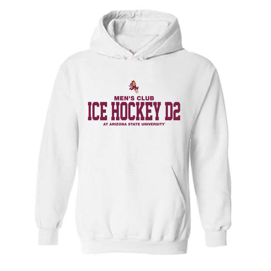 Arizona State - Men's Club Ice Hockey D2 : Classic Shersey Hooded Sweatshirt