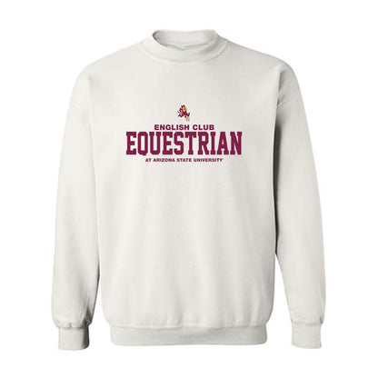 Arizona State - English Club Equestrian : Classic Shersey Crewneck Sweatshirt